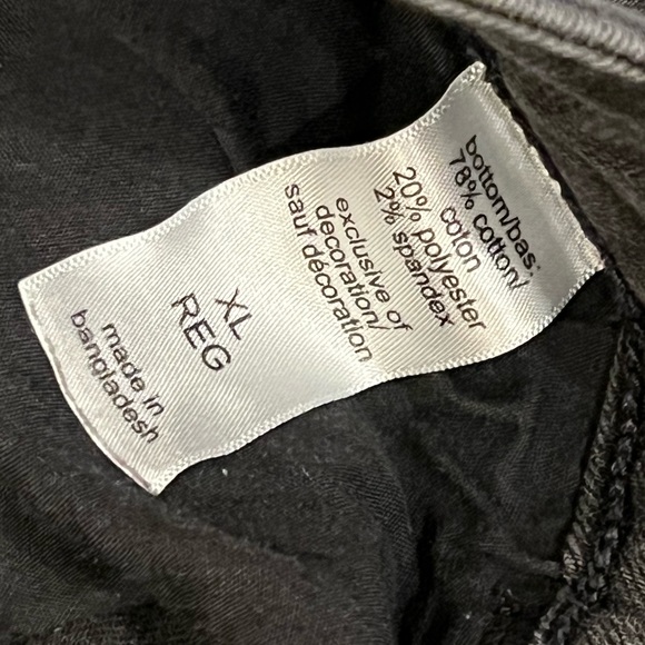 Maurice’s Sz XL Reg Distressed Black Denim Jean Jegging - Picture 8 of 10